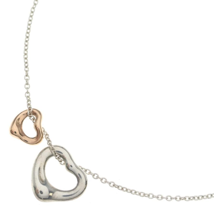 Tiffany & Co. ダブルオープンハートネックレス　美品✨ TIFFANY&Co.（ティファニー） TIFFANY & Co.(ティファニー) ダブル