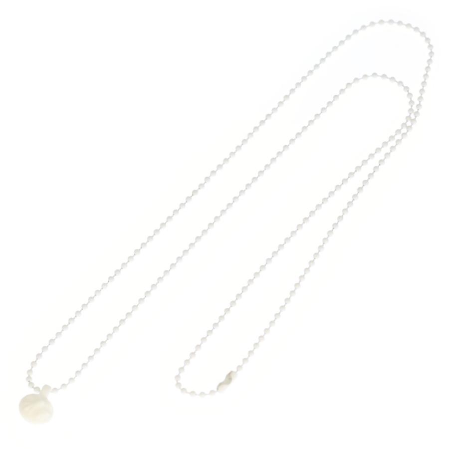 クロムハーツ シリコンラバーネックレス クロスボール ホワイト CHROME HEARTS（クロムハーツ） RUBBER CH CRS BALL ラバークロス