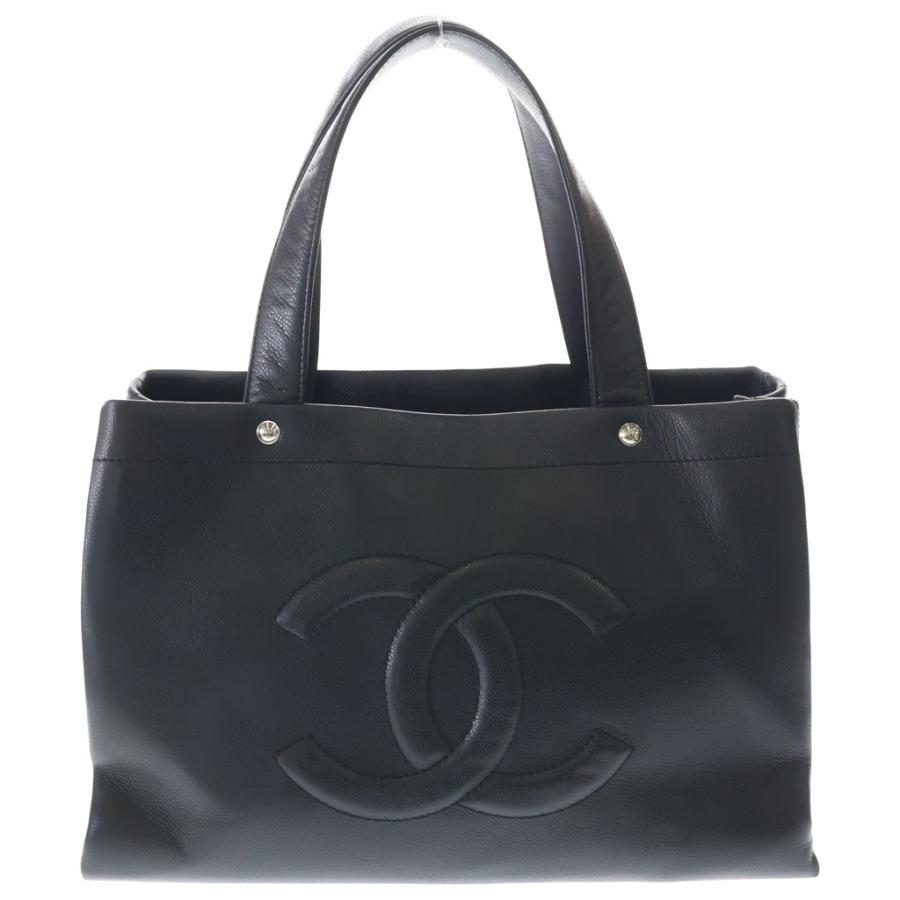 CHANEL（シャネル） ココマーク トートバッグ ハンドバッグ ブラック