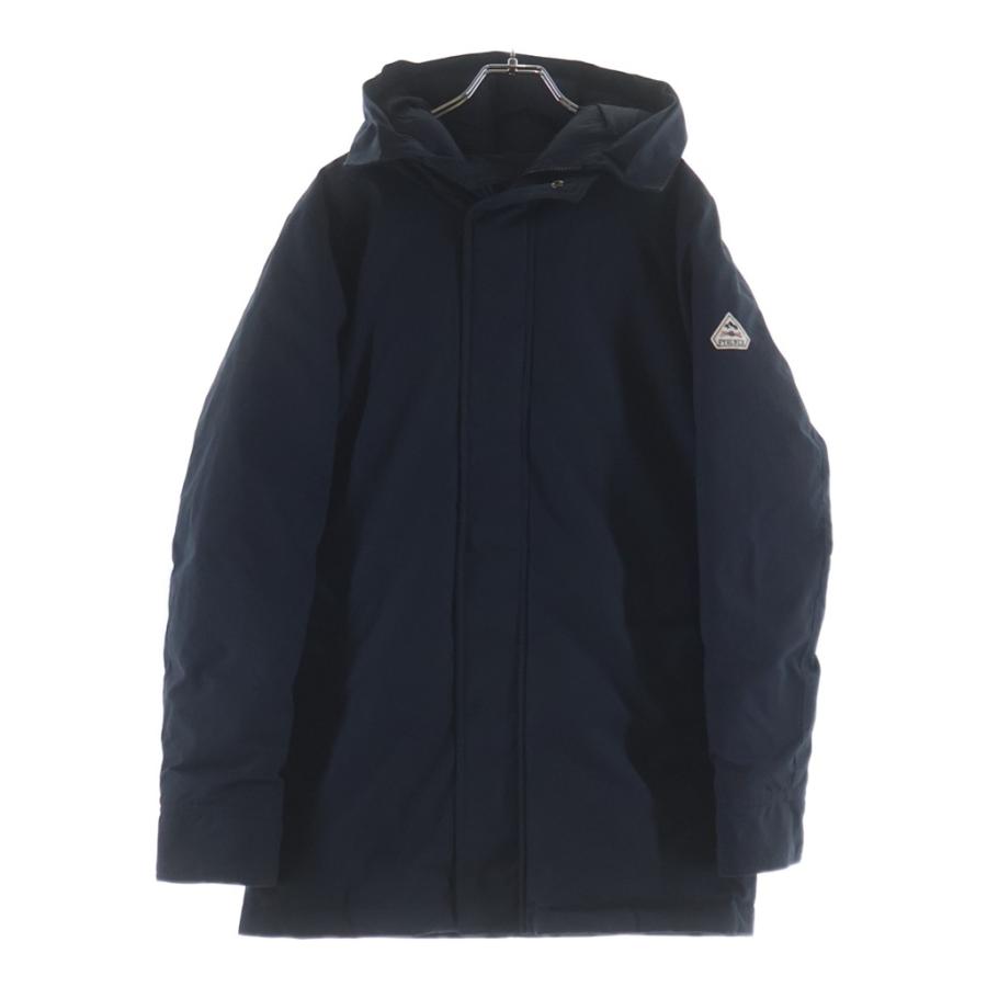 PYRENEX ピレネックス 19AW ANNECY FUR アヌシー ファー フーデッド ダウンジャケット ネイビー W19PJ2 Pyrenex（ピレネックス） 19AW ANNECY FUR アヌシー ファー フーデッド