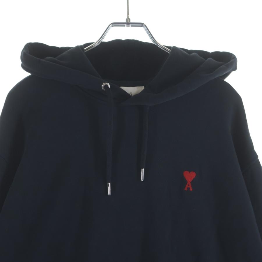 ami paris アミパリス プルオーバー パーカー ワンポイントロゴ