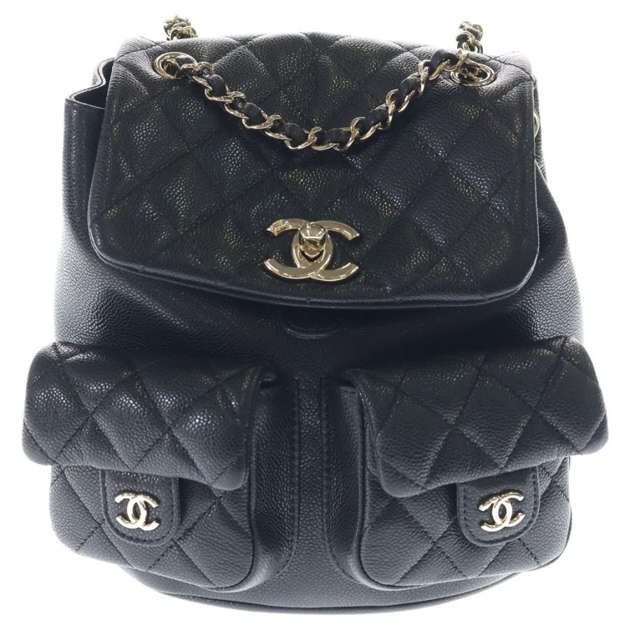 CHANEL（シャネル） マトラッセ バックパック リュックサック ブラック 