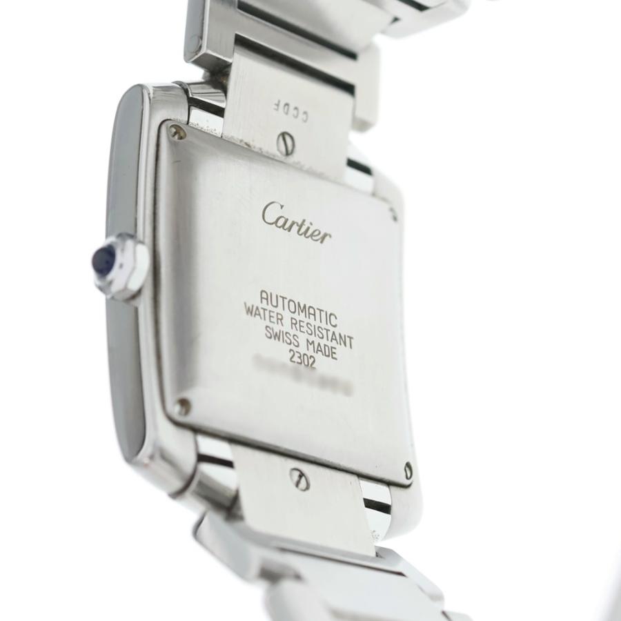 Cartier（カルティエ） タンクフランセーズLM 白文字盤 SS/AT