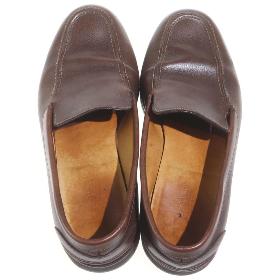 JOHN LOBB（ジョンロブ） レザー ローファー ドレスシューズ ブラウン
