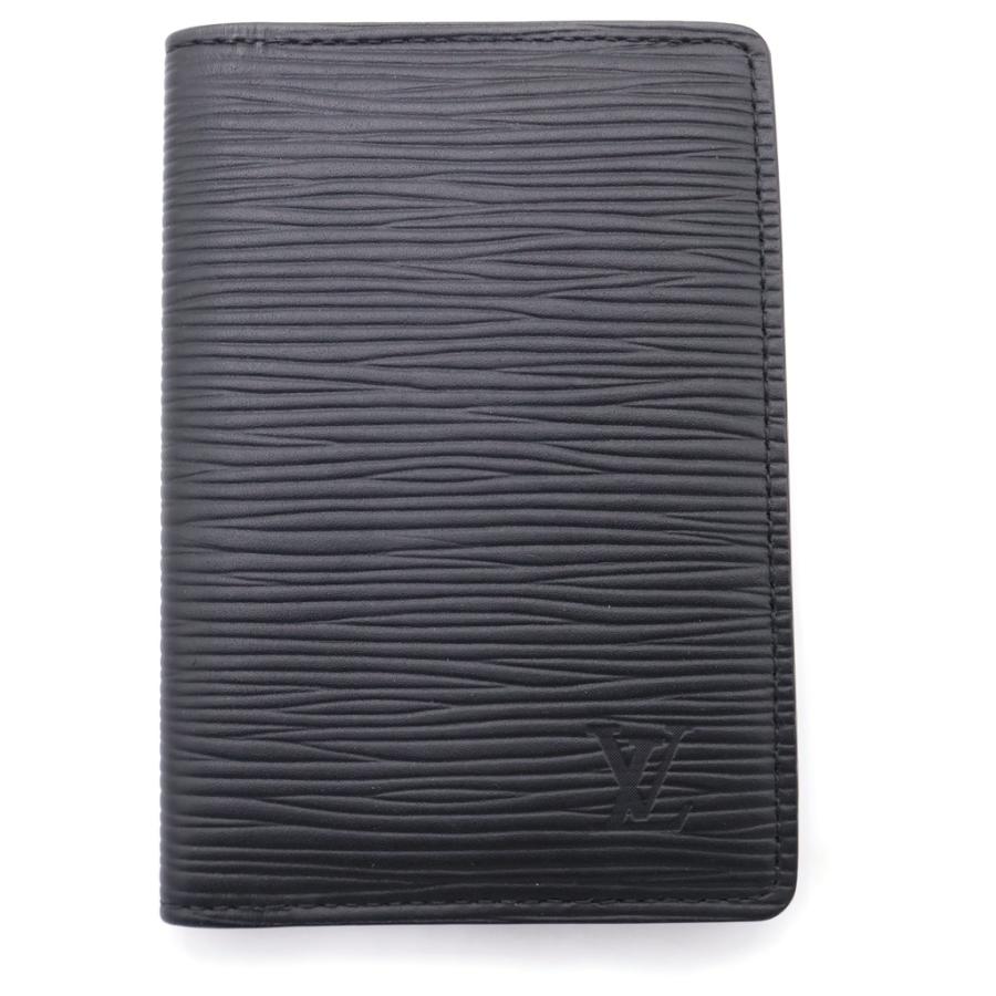 現行モデル　ルイヴィトン　エピ　ドゥポッシュ　カードケース　黒　RFID LOUIS VUITTON（ルイ・ヴィトン） エピ オーガナイザー ドゥ ポッシュ