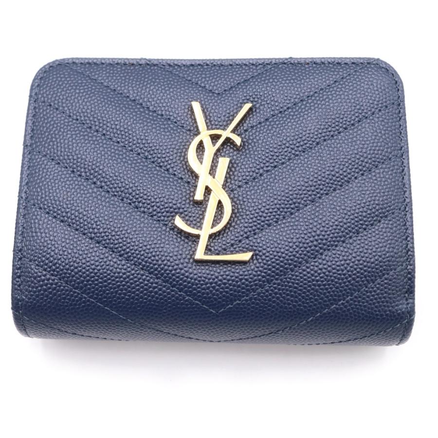 SAINT LAURENT PARIS サンローランパリ コンパクト ジップ アラウンド