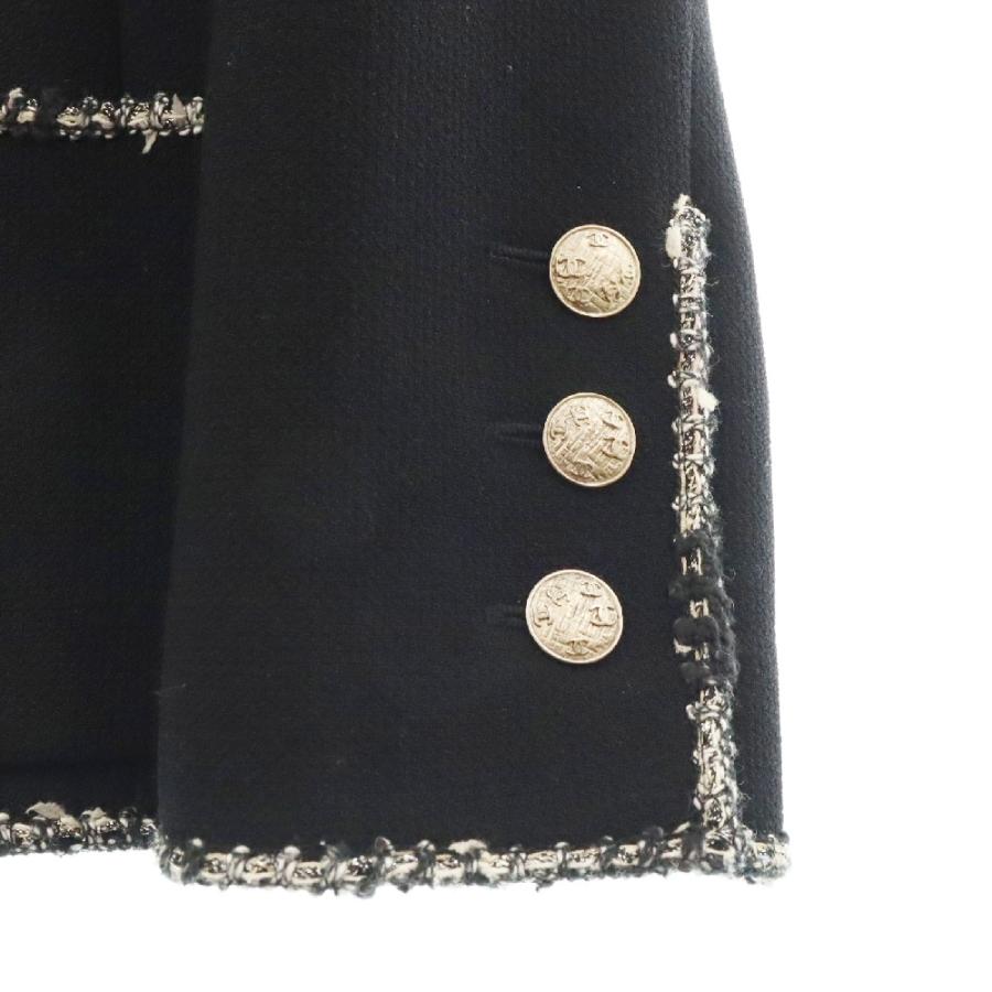 希少シャネル ココマーク 05C ウール ジャケット 38 CHANEL（シャネル） 極 美品 05C プラダを着た悪魔 エンブレム ココ