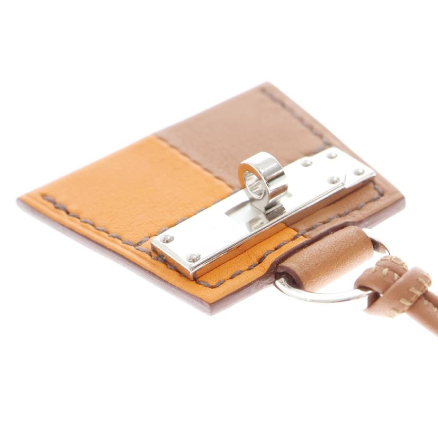 HERMES（エルメス） モンプティケリーPM ネックレス ゴールド×オレンジ 