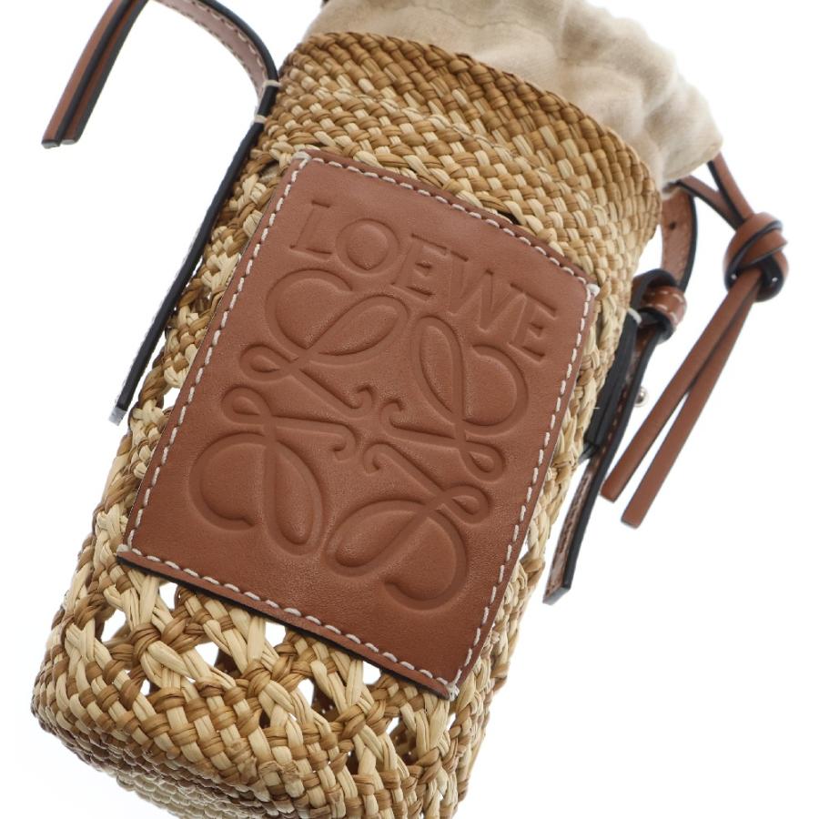 LOEWE（ロエベ） アナグラム ポシェット フォンショルダー ブラウン