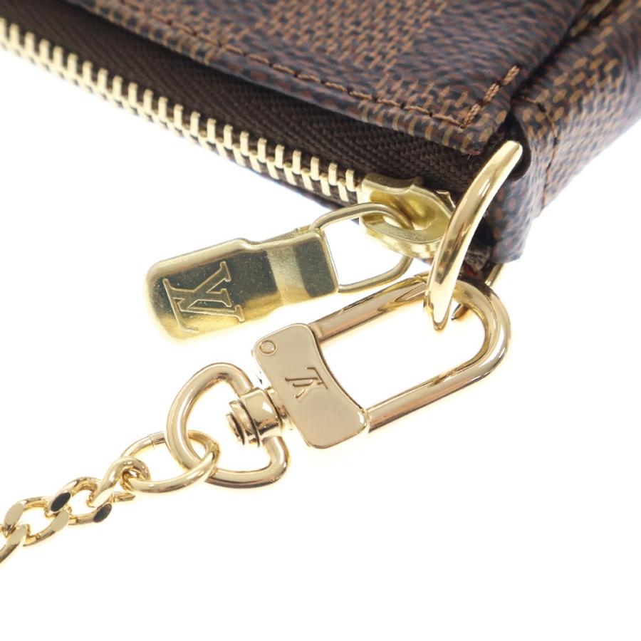 LOUIS VUITTON ルイヴィトン ダミエ ミニポシェットアクセソワール