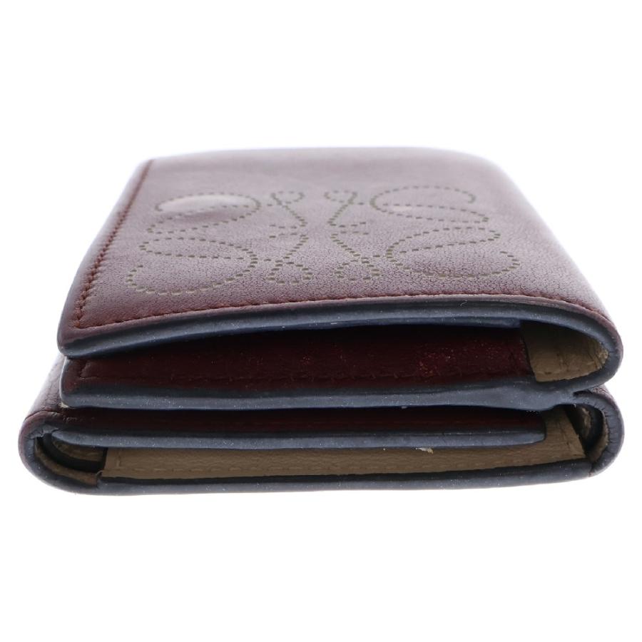 LOEWE（ロエベ） アナグラム トライフォールド 6カードホルダー付