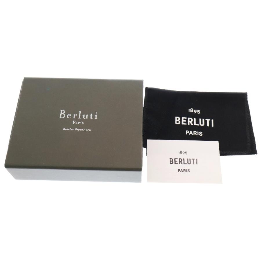 Berluti（ベルルッティ） カリグラフィ カードケース ブラウン レザー