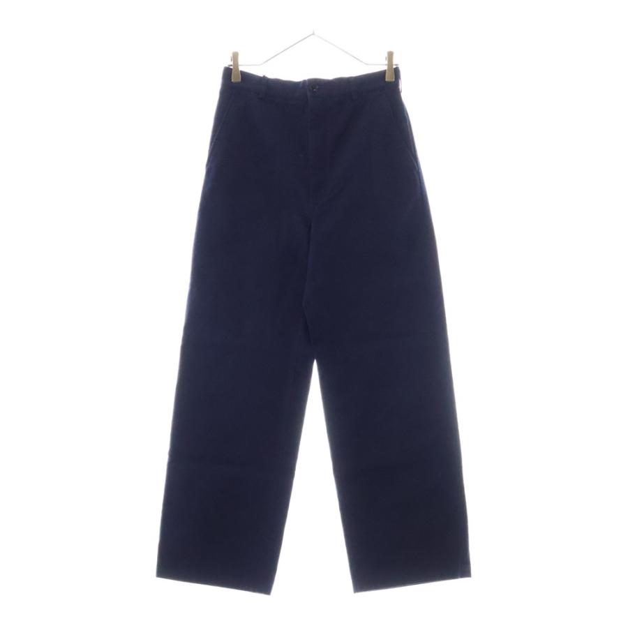 GUCCI（グッチ） 22SS サイドワッペンコットンパンツ ネイビー 44