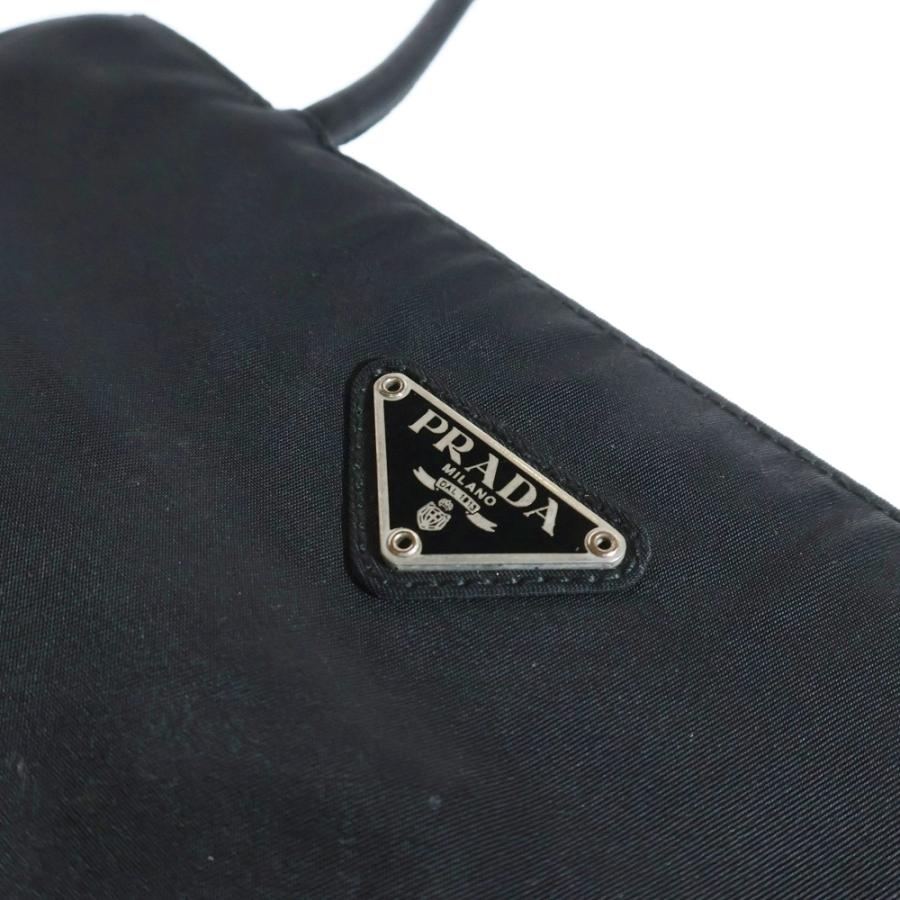 PRADA（プラダ） テスート トライアングルロゴ ナイロンハンドバッグ
