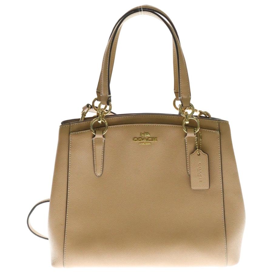 COACH（コーチ） ミネッタ ロゴプレート PVC レザー 2WAY ハンド