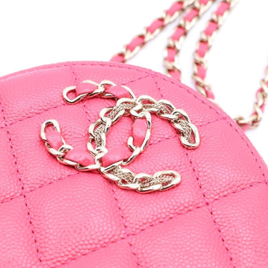 CHANEL（シャネル） ココマーク キャビアスキン ラウンドファスナー
