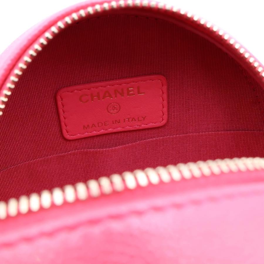 CHANEL（シャネル） ココマーク キャビアスキン ラウンドファスナー