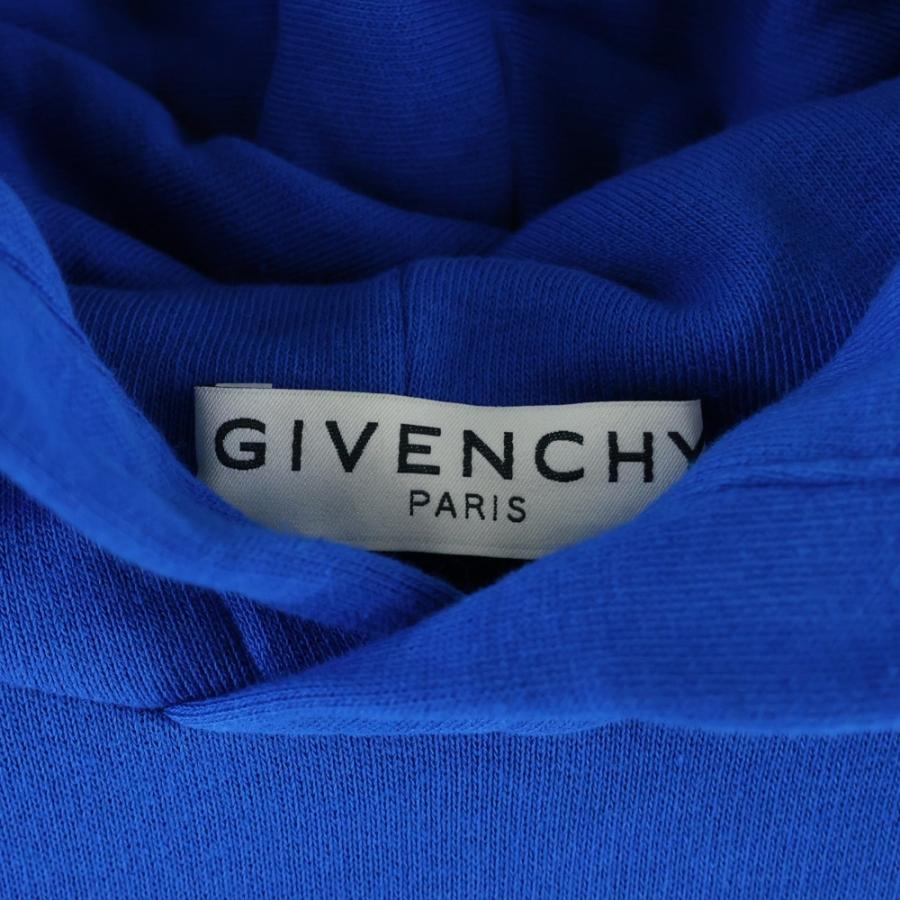 GIVENCHY（ジバンシィ） Blue Address Logo Hoodie BMJ05430AF ロゴ