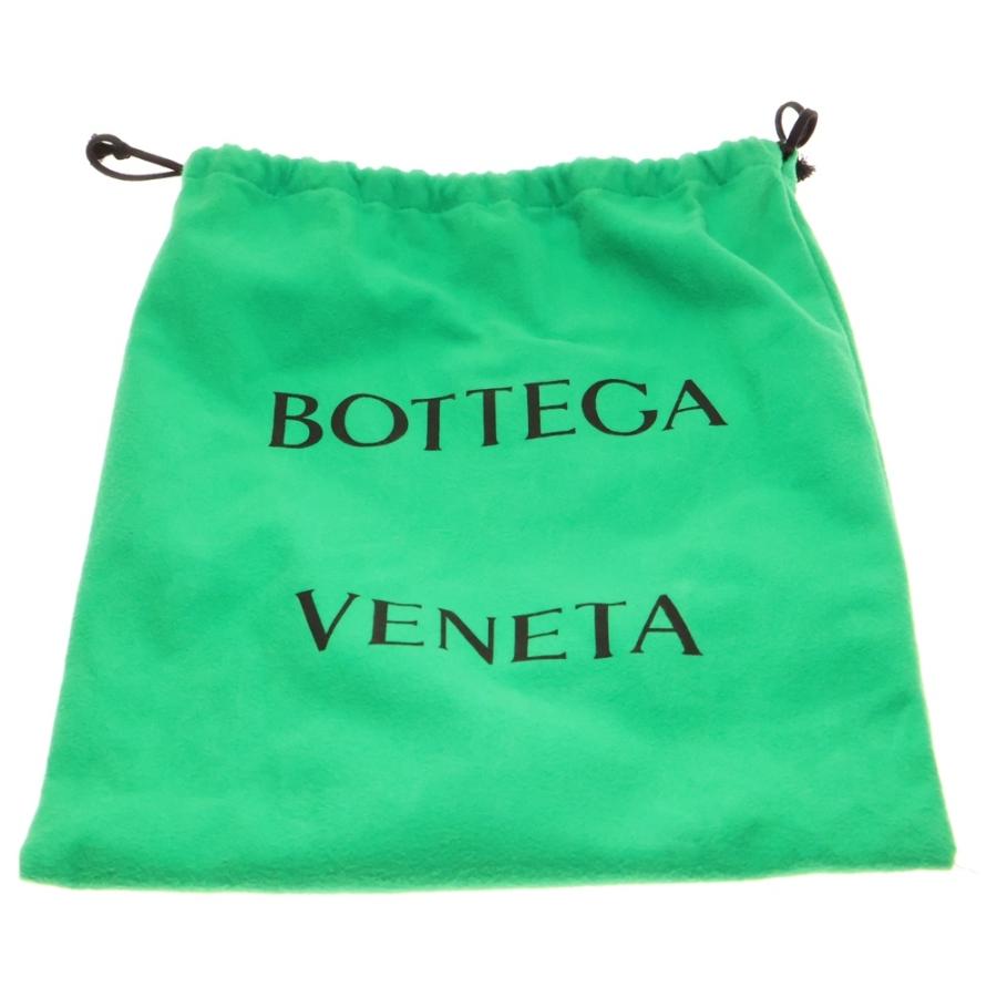 BOTTEGA VENETA ダブルノットレザーハンドバッグ　グリーン BOTTEGA VENETA（ボッテガ・ヴェネタ） Double knot Bag ダブルノット