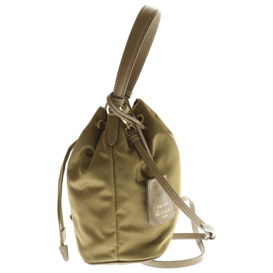 PRADA プラダ リエディション 1978 2wayミニバック ショルダーバッグ ブラウン ゴールド金具 ナイロン 1BE067 Brandy Prada Re-Edition 1978 mini Re-Nylon bag | PRADA - United States