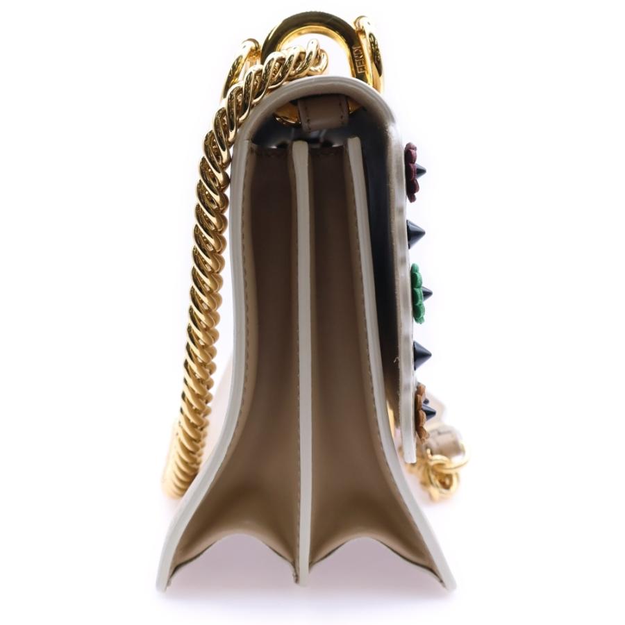 FENDI（フェンディ） キャナイ フラワー ミニ チェーンショルダー 