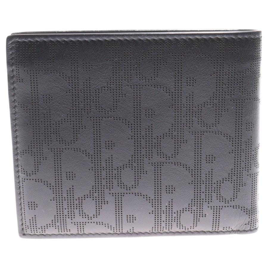【美品】DIOR 長財布 トロッター オブリーク 二つ折り グレー Christian Dior（クリスチャン・ディオール） ディオール 長財布