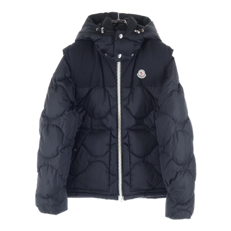 MONCLER（モンクレール） ARLES GIUBBOTTO 2WAY ロゴワッペン付ダウン