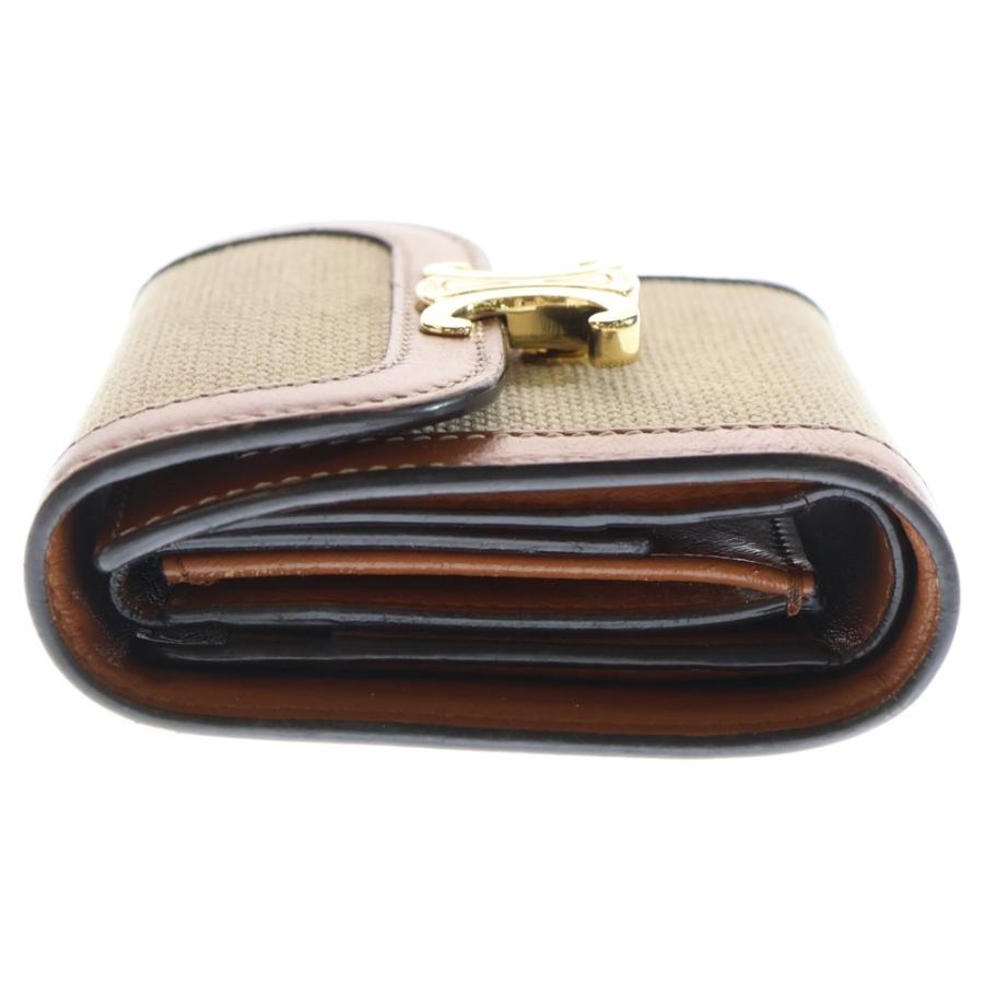 CELINE（セリーヌ） トリオンフ コンパクトウォレット 三つ折り財布