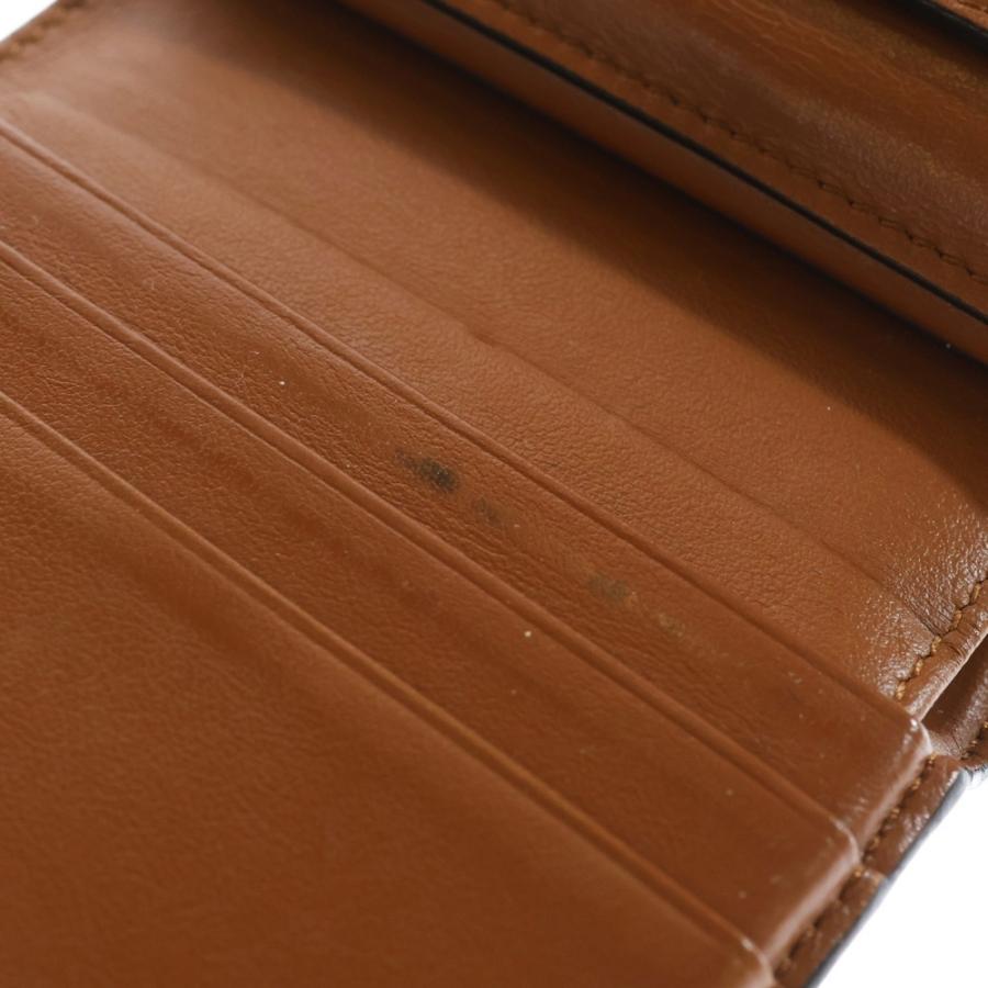 CELINE トリオンフ コンパクトウォレット 三つ折り財布 ブラウン CELINE セリーヌ トリオンフ 三つ折り財布 コンパクトウォレット お