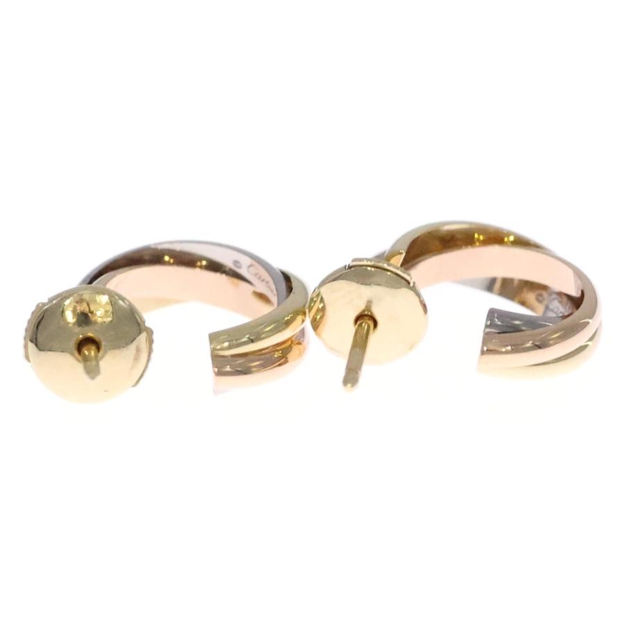 Cartier（カルティエ） トリニティ ピアス ミニ Au750 K18 ゴールド