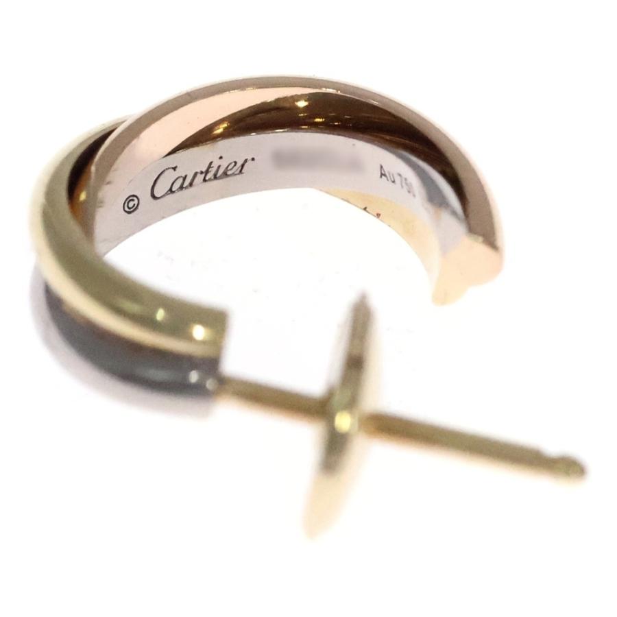 Cartier（カルティエ） トリニティ ピアス ミニ Au750 K18 ゴールド