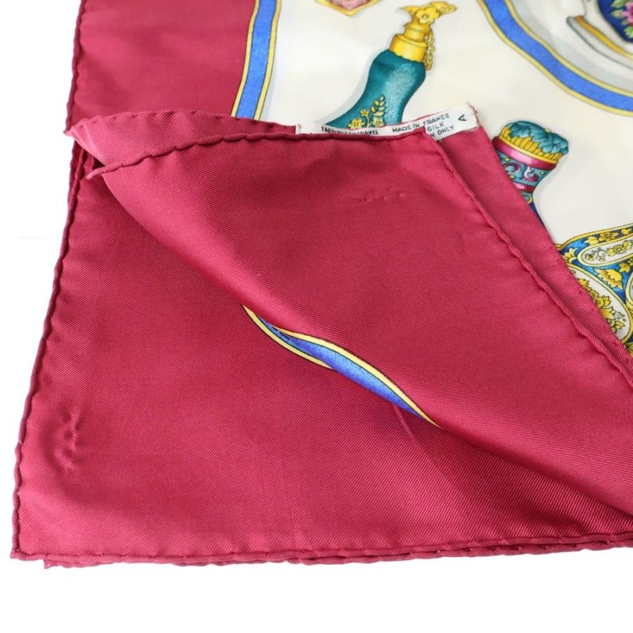 HERMES（エルメス） カレ90 Qu importe le flacon シルクスカーフ