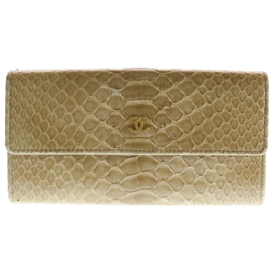 CHANEL（シャネル） ココマーク 長財布 パイソン : BRING Yahoo