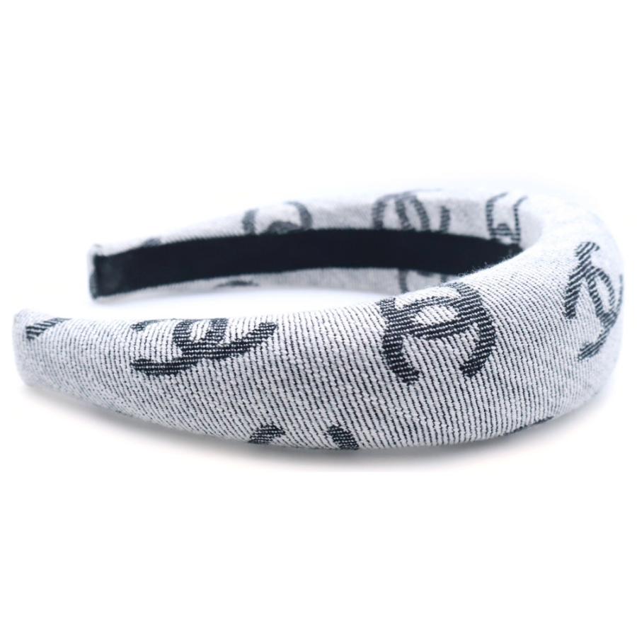 CHANEL（シャネル） ココマーク カチューシャ ヘアバンド 22S ホワイト