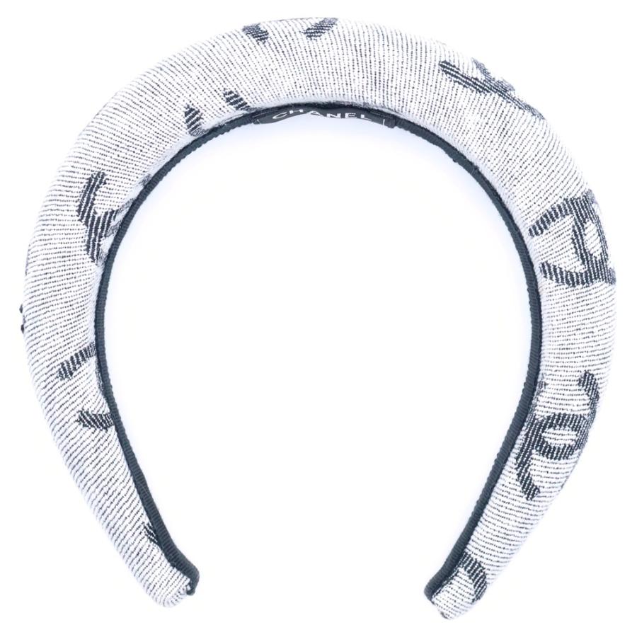 CHANEL（シャネル） ココマーク カチューシャ ヘアバンド 22S ホワイト