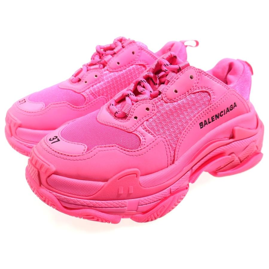 BALENCIAGA トリプルS スニーカー ネオンピンク 25㎝ BALENCIAGA（バレンシアガ） トリプルS TRIPLE S スニーカー シューズ