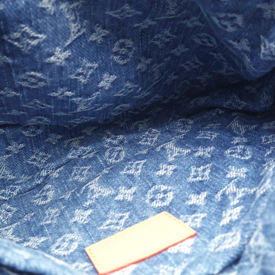 LOUIS VUITTON ルイヴィトン モノグラム デニム サンセット 2WAY ショルダーバッグ インディゴ M46829 LOUIS VUITTON（ルイ・ヴィトン） モノグラム デニム サンセット 2WAY