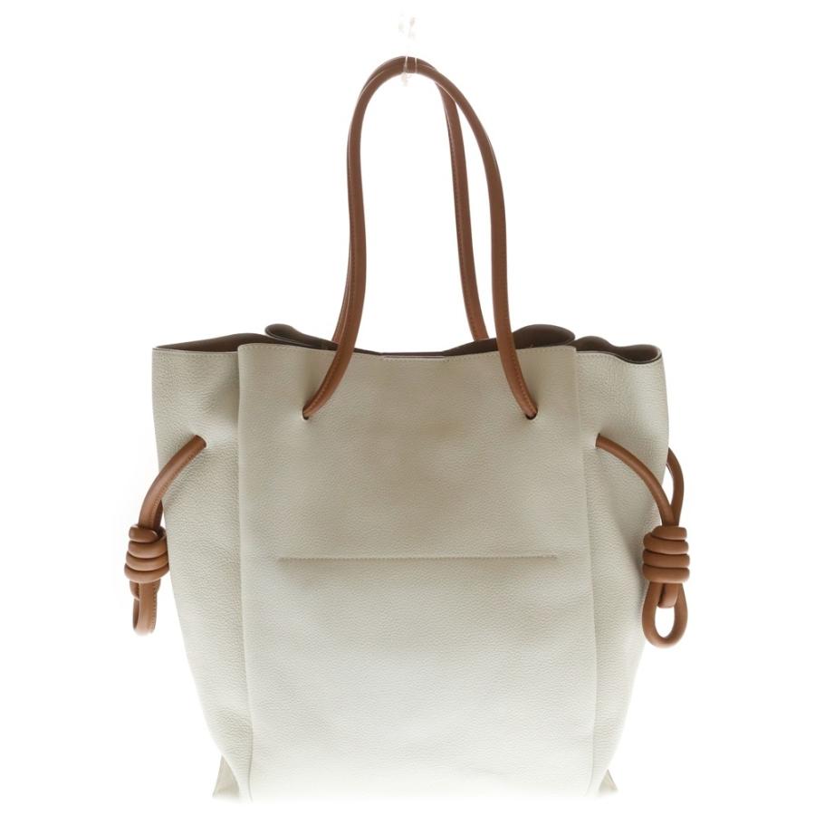 LOEWE（ロエベ） アナグラム フラメンコノット レザー トートバッグ
