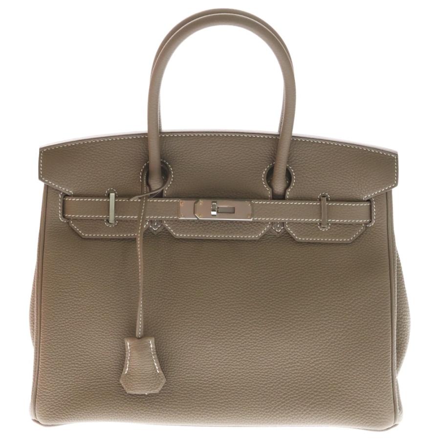 【新品未使用】HERMES バーキン30 エトゥープ SV金具 HERMES（エルメス） バーキン30 エトゥープ トゴ SV金具 U刻印