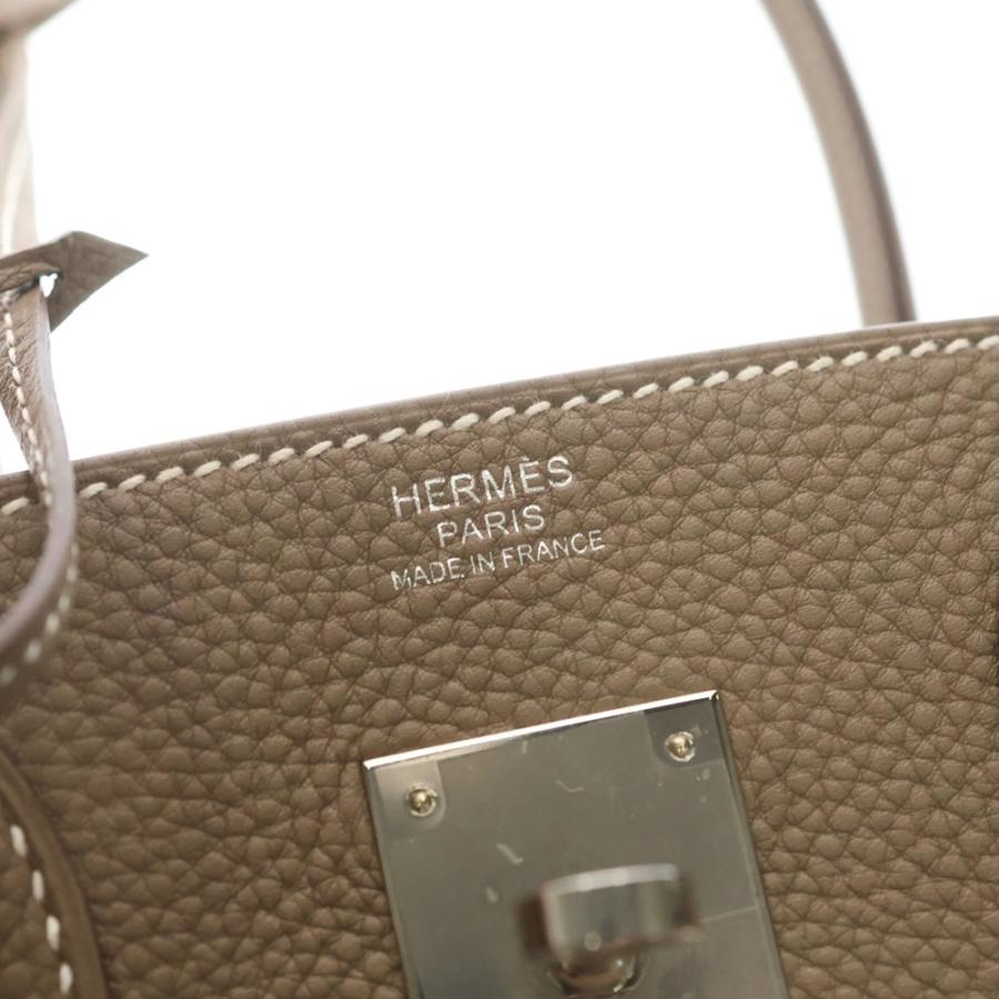 【新品未使用】HERMES バーキン30 エトゥープ SV金具 HERMES（エルメス） バーキン30 エトゥープ トゴ SV金具 U刻印
