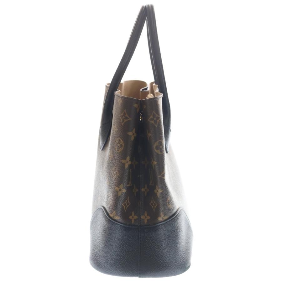 LOUIS VUITTON ルイヴィトン モノグラム フランドリン 2WAYバッグ ハンドバッグ ショルダーバッグ トートバッグ ブラック×ブラウン レザー×PVC M41595 ゴールド金具 LOUIS VUITTON（ルイ・ヴィトン） モノグラム フランドリン 2WAYバッグ