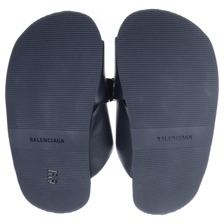 BALENCIAGA（バレンシアガ） サンセットフラット BBメタルロゴ 
