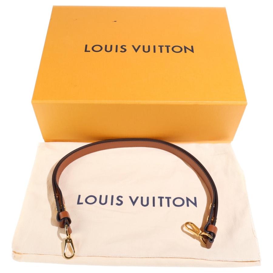 LOUIS VUITTON ルイヴィトン モノグラム リバース ドーフィーヌ ロックXL ショルダーバッグ ブラウン レザー×PVC M46537 ゴールド金具_5