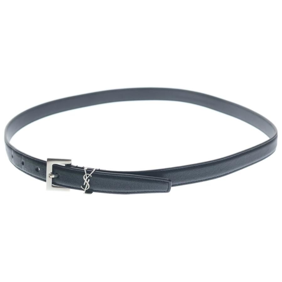 新品 サンローラン SAINT LAURENT ホースシュー バックルベルト 【公式