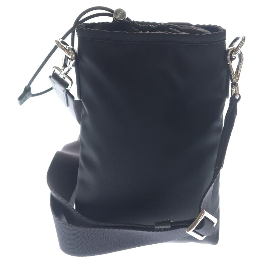 PRADA プラダ フォンショルダー 携帯ケース ショルダーバッグ ミニバッグ ブラック テスート 2ZH155 シルバー金具 PRADA（プラダ） フォンショルダー 携帯ケース ショルダーバッグ ミニ