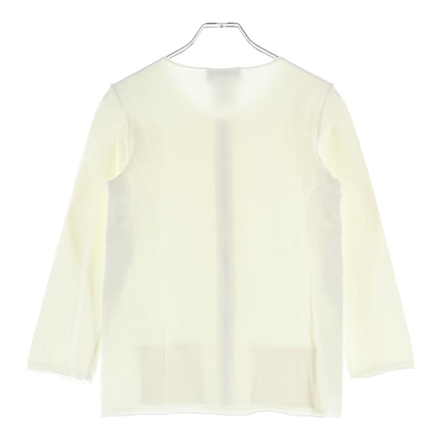 CHANEL（シャネル） クルーネック ジップカーディガン ホワイト#34