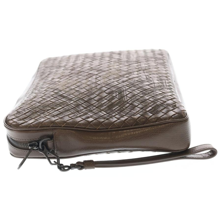 未使用保管　美品　ボッテガヴェネタ　アトラス　イントレチャート　クラッチバッグ BOTTEGA VENETA（ボッテガ・ヴェネタ） アトラス イントレチャート