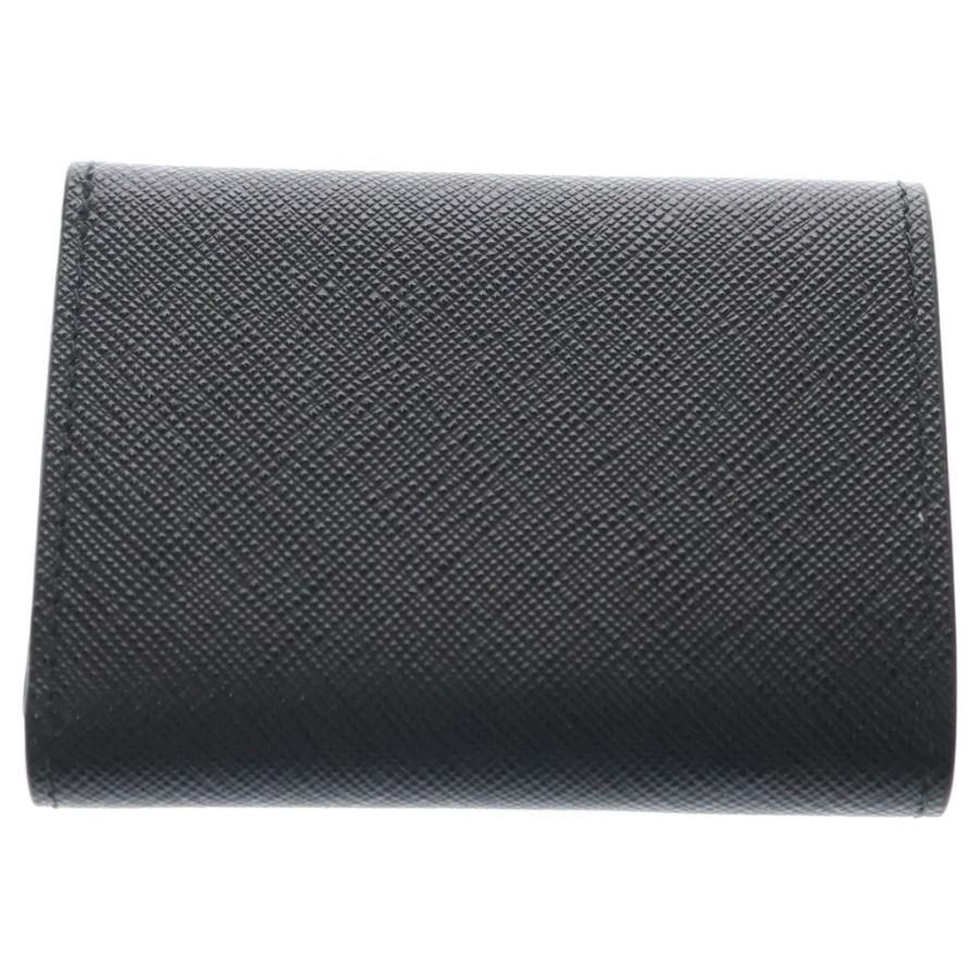 PRADA（プラダ） サフィアーノトライアングルロゴ レザー 三つ折り財布 