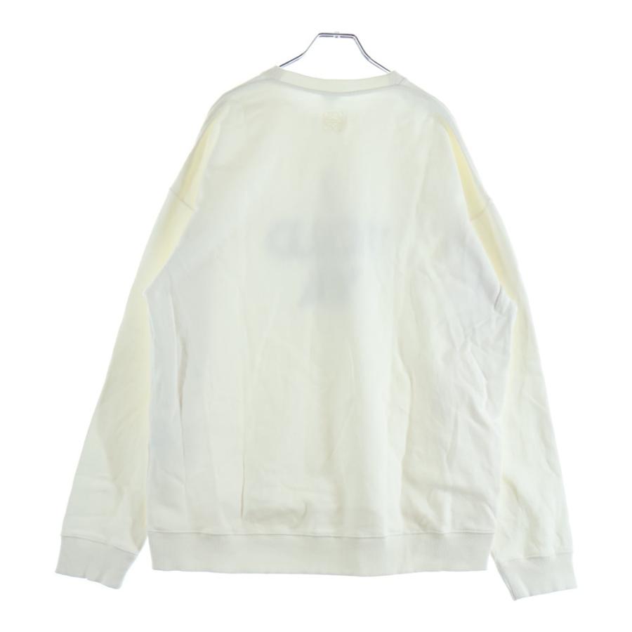 LOEWE ロエベ レタープリント 長袖クルーネックスウェットトレーナー ホワイト H526Y24X35 LOEWE（ロエベ） レタープリント 長袖クルーネックスウェット