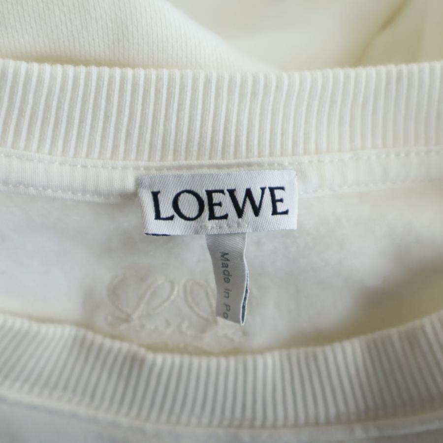 LOEWE（ロエベ） レタープリント 長袖クルーネックスウェット